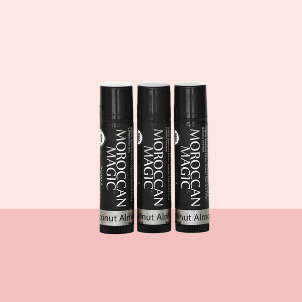 COCONUT ALMOND LIP BALM | 3 PACK – Moroccan Magic