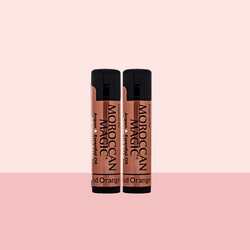 BLOOD ORANGE RED TINTED LIP BALM | 2 PACK